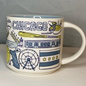 Starbucks Chicago Been there 14oz Collectors Series Coffee Cup Mug